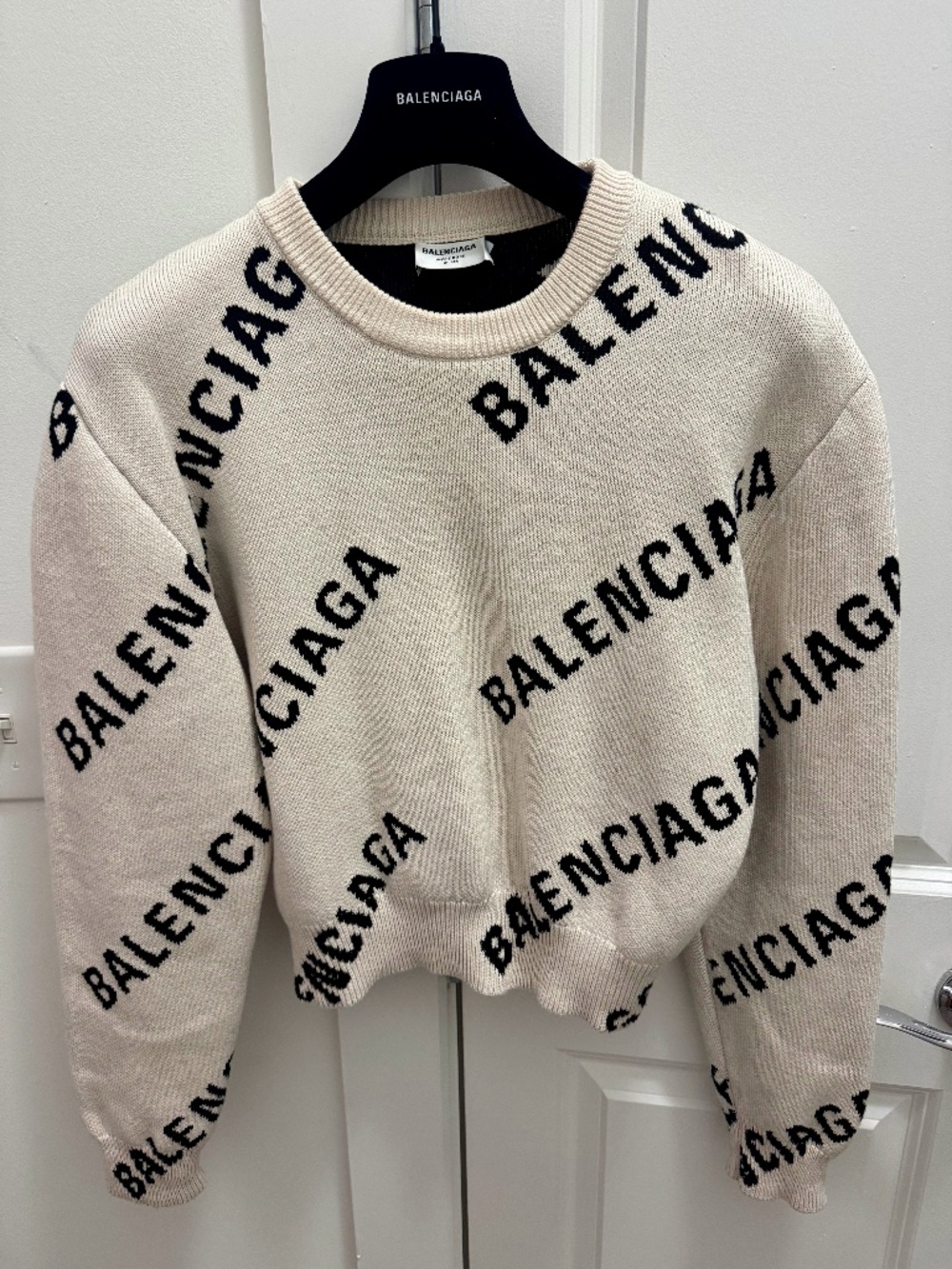 Balenciaga Cropped Sweater